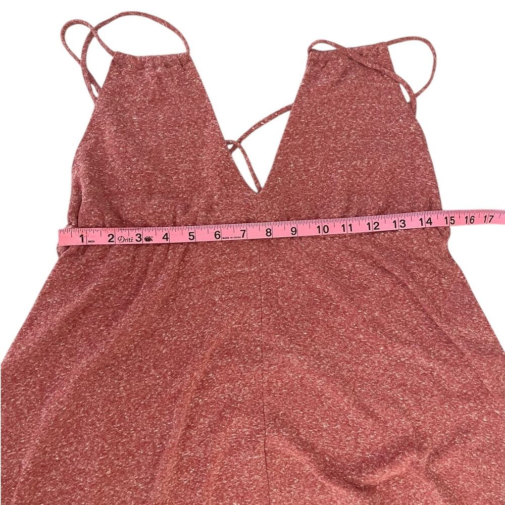 Free People Beach Manhattan Beach Jumper Fire Size Small Boho Cozy Lounge - Picture 8 of 12